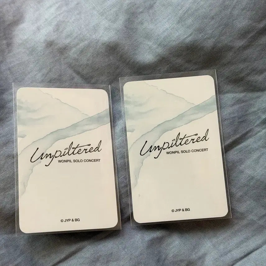 [BUNJANG] DAY6 Wonpil Solo Concert Offline Photocard Bundle Set / 원필 솔콘 4만원 오프라인 포카 일괄 양도 언필터드