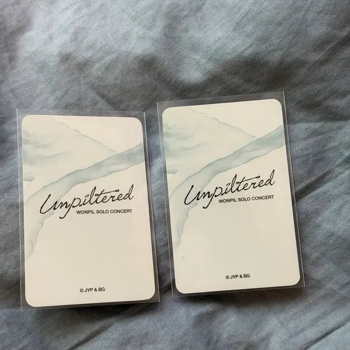 [BUNJANG] DAY6 Wonpil Solo Concert Offline Photocard Bundle Set / 원필 솔콘 4만원 오프라인 포카 일괄 양도 언필터드