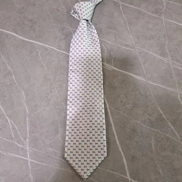 [BUNJANG] Renoma Pattern Necktie Purple/White / renoma. 패턴 넥타이 퍼플/화이트
