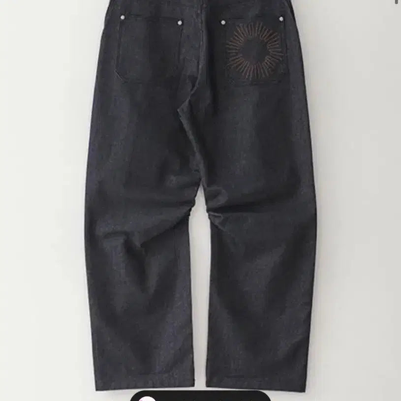 [BUNJANG] Bluesf Curved Denim Carpenter Pants Size 1 / 새상품) 블루썬플라워 Bluesf 커브드 데님 카펜터 팬츠 1사이즈
