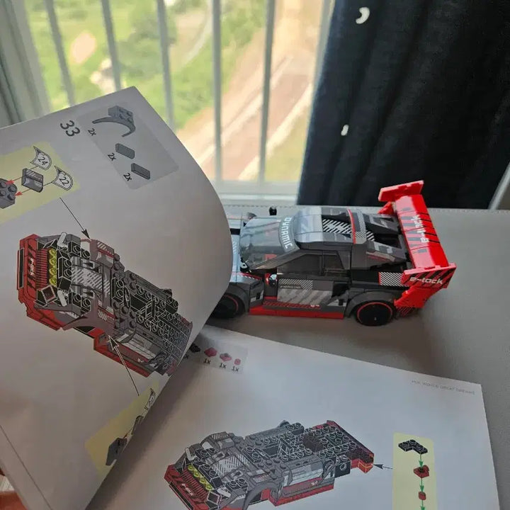 [BUNJANG] SEMBO Blocks Sports Car Building Kit / SEMBO 블록 스포츠카 조립 키트