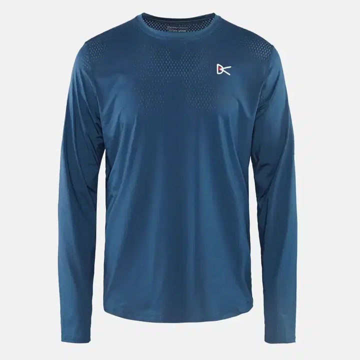 [BUNJANG] District Vision Air Wear Long Sleeve Navy L / L) 디스트릭트 비전 에어웨어 롱슬리브 네이비 air wear