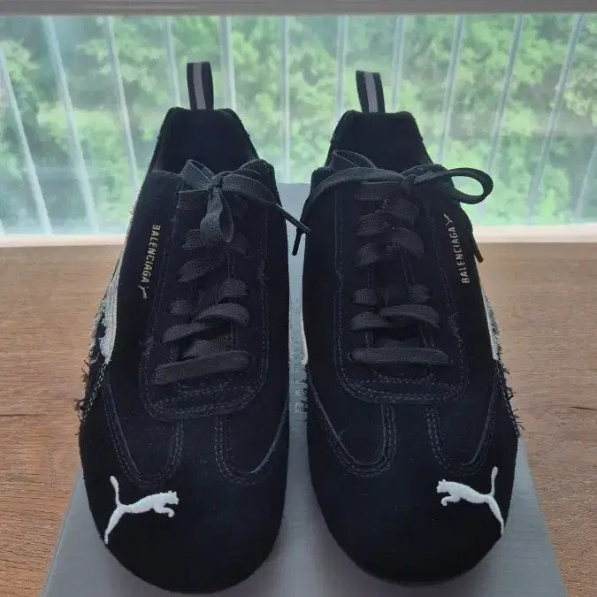 [BUNJANG] Puma x Balenciaga Suede Sneakers Black / 푸마 발렌시아가 스웨이드 블랙 스니커즈 42 백화점 정품