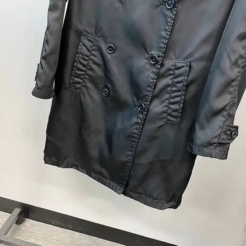 [BUNJANG] Prada Re-Nylon Spring Double Coat / 여) 프라다 리나일론 봄 더블코트