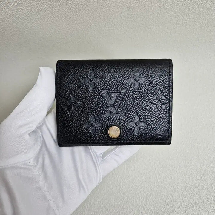 [BUNJANG] Louis Vuitton Monogram Empreinte Business Card Holder Black / [새상품급/S급] 루이비통 지갑 앙프렝뜨 비즈니스 카드홀더