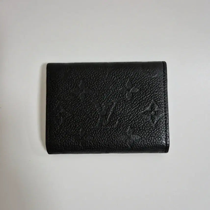 [BUNJANG] Louis Vuitton Monogram Empreinte Business Card Holder Black / [새상품급/S급] 루이비통 지갑 앙프렝뜨 비즈니스 카드홀더