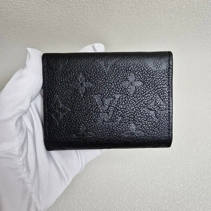[BUNJANG] Louis Vuitton Monogram Empreinte Business Card Holder Black / [새상품급/S급] 루이비통 지갑 앙프렝뜨 비즈니스 카드홀더