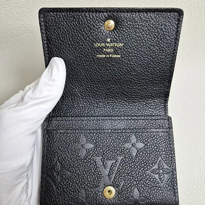 [BUNJANG] Louis Vuitton Monogram Empreinte Business Card Holder Black / [새상품급/S급] 루이비통 지갑 앙프렝뜨 비즈니스 카드홀더