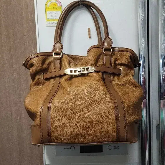 [BUNJANG] Burberry Leather Shoulder Bag / 버버리 가죽 숄더백