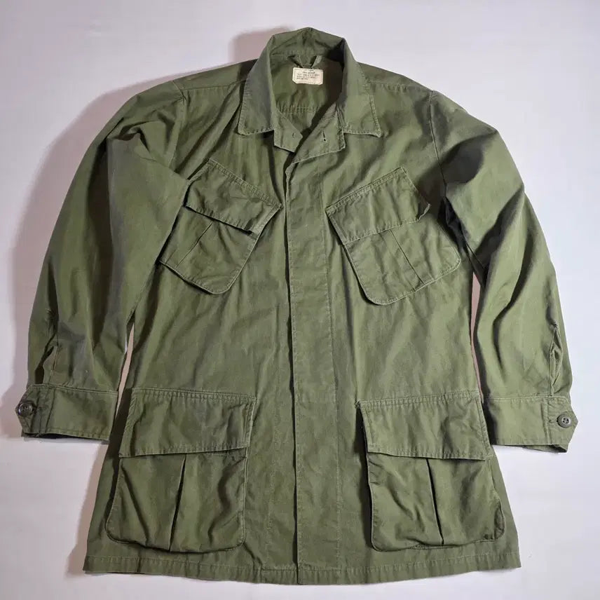 [BUNJANG] Vintage Jungle Fatigue Jacket SR / 정글 퍼티그 자켓 S-R 빈티지