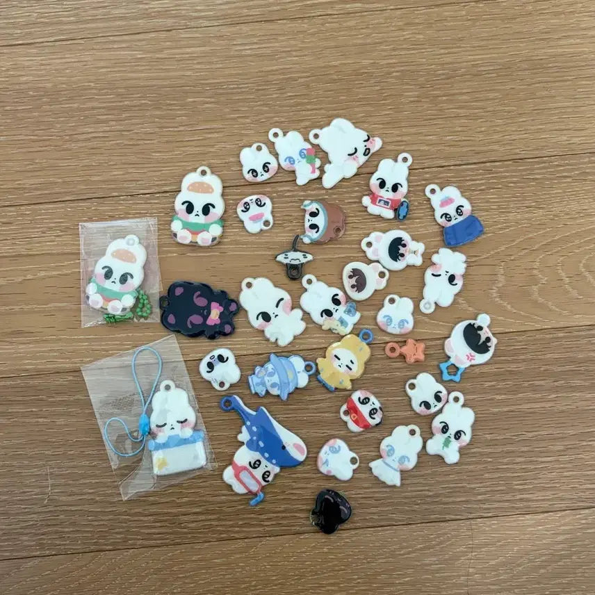 [BUNJANG] NCT Doyoung Mallang Keyring Bundle Set / NCT 엔시티 도영 다님 하또 깜또 말랑키링 일괄 양도