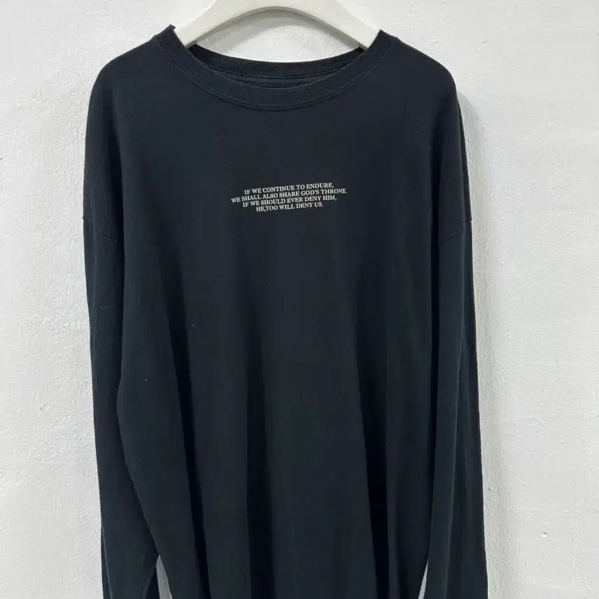 [SOLD OUT] 피어오브갓X맥스필드 롱슬리브