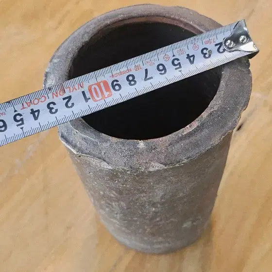 [BUNJANG] Antique Ganjidok (Wondaji) Vase / 오래된.  곤쟁이독. (원다지)  높22