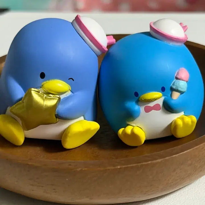 [BUNJANG] Sanrio Tuxedo Sam Figure Gacha 2 Types Bundle Set / 산리오 턱시도샘 피규어 가챠 2종 일괄