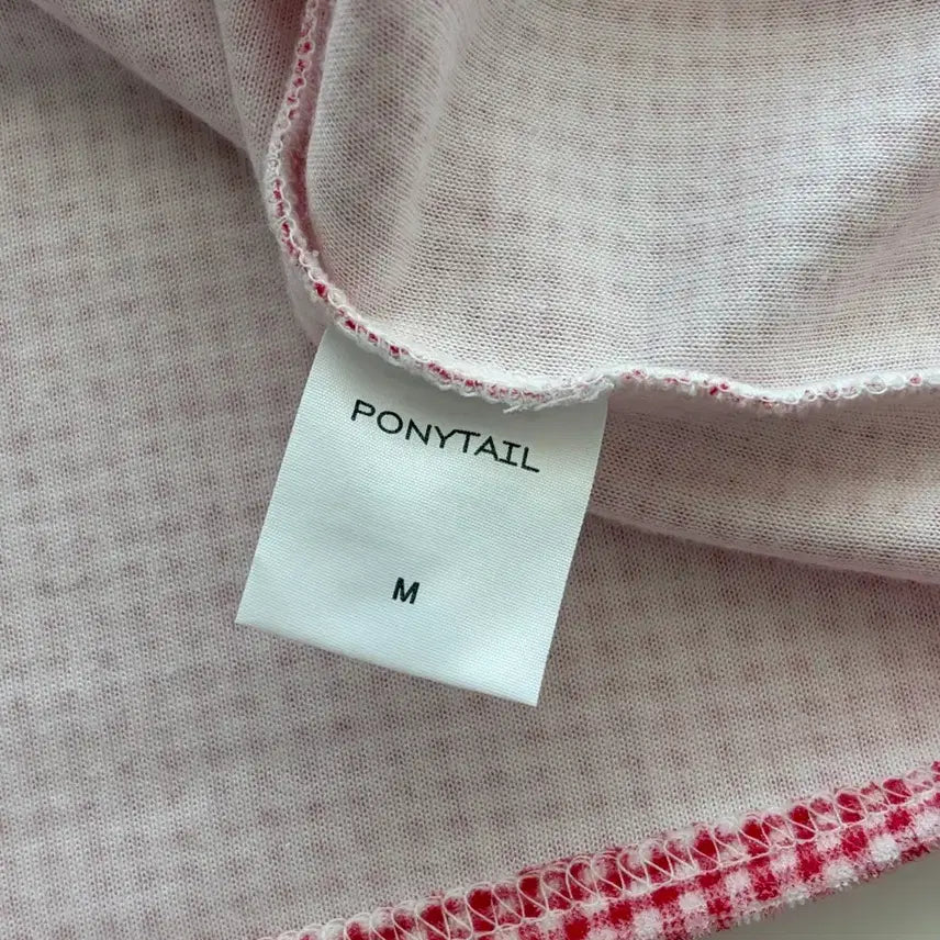 [BUNJANG] Ponytail T-Shirt / 포니테일