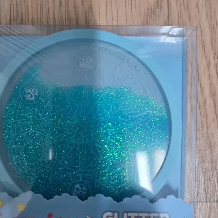 [BUNJANG] Cardcaptor Sakura Glitter Coaster - Clear Magical Circle Design (Sealed) / [미개봉]카드캡터체리 글리터 코스터 클리어 마법진