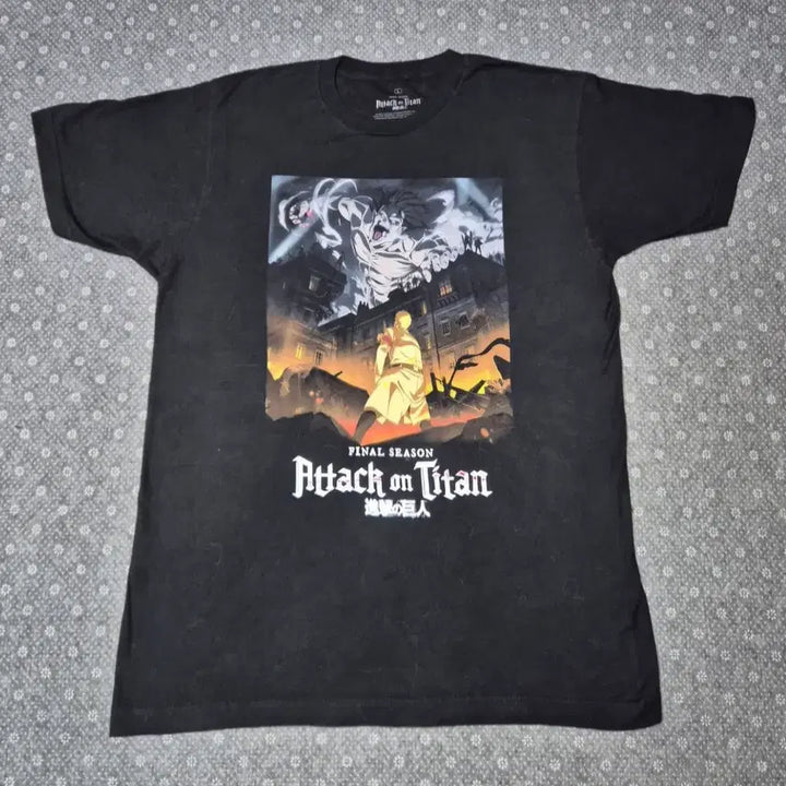 [BUNJANG] Attack on Titan Official T-Shirt / [L]진격의거인 오피셜 티셔츠 -222