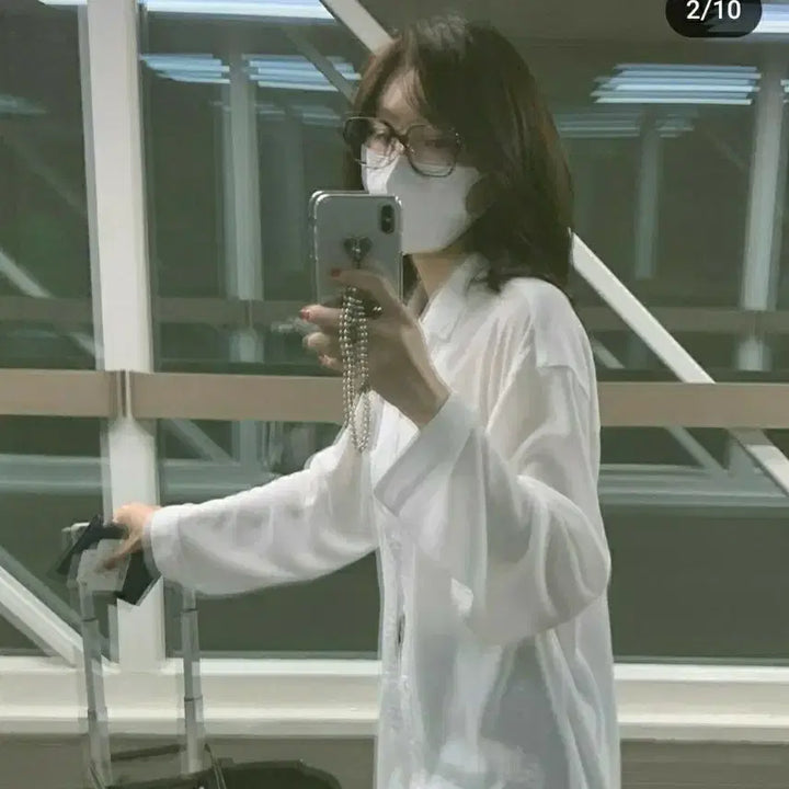 [BUNJANG] AvieMue Kang Min Kyung Shirt / 아비에무아 강민경셔츠