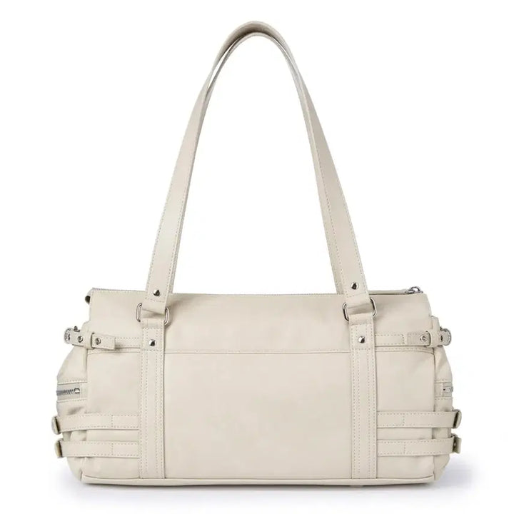 [BUNJANG] Deinet Belted Pocket Shoulder Bag Beige / 다이닛 deinet 벨티드 포켓 숄더백 베이지