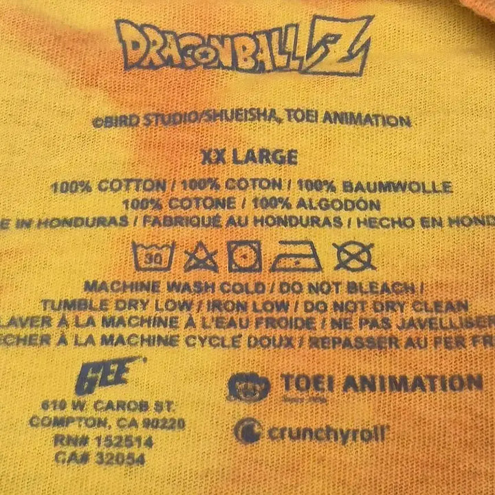 [BUNJANG] Official Dragon Ball T-Shirt XXL / [XXL]드래곤볼 티셔츠 오피셜 -213