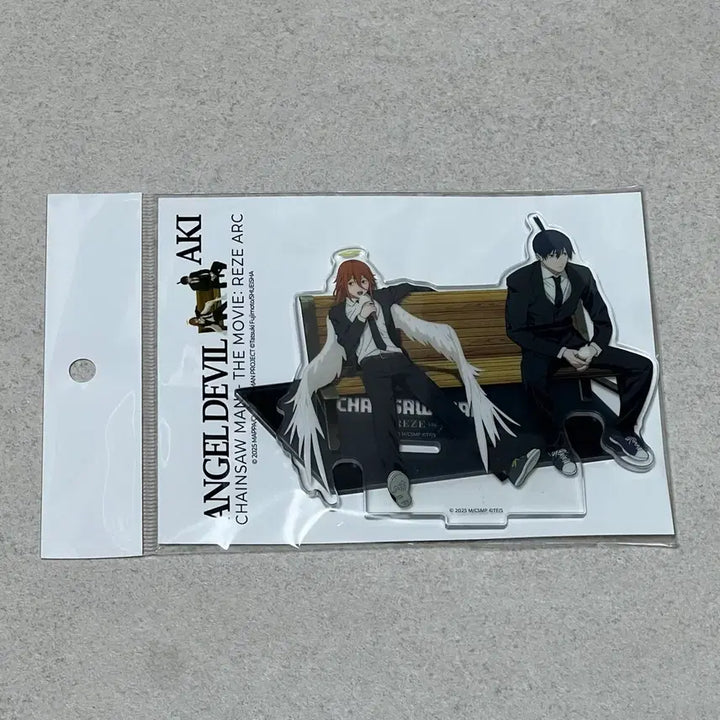 [BUNJANG] Chainsaw Man Aki &amp; Angel Pair Acrylic Stand (Sealed) / 체인소맨 팝업 아키 천사 페어 아크릴 스탠드 미개봉