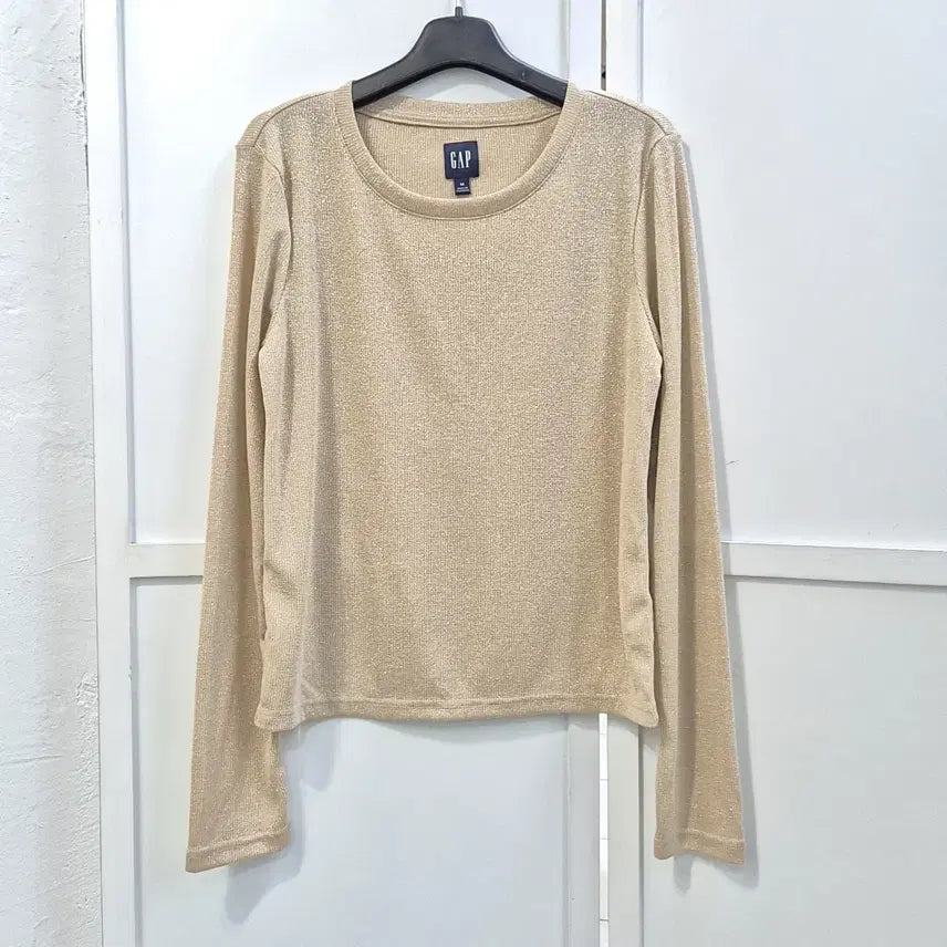 [BUNJANG] GAP Ribbed Long Sleeve T-Shirt / 갭(GAP) 골지 긴팔티