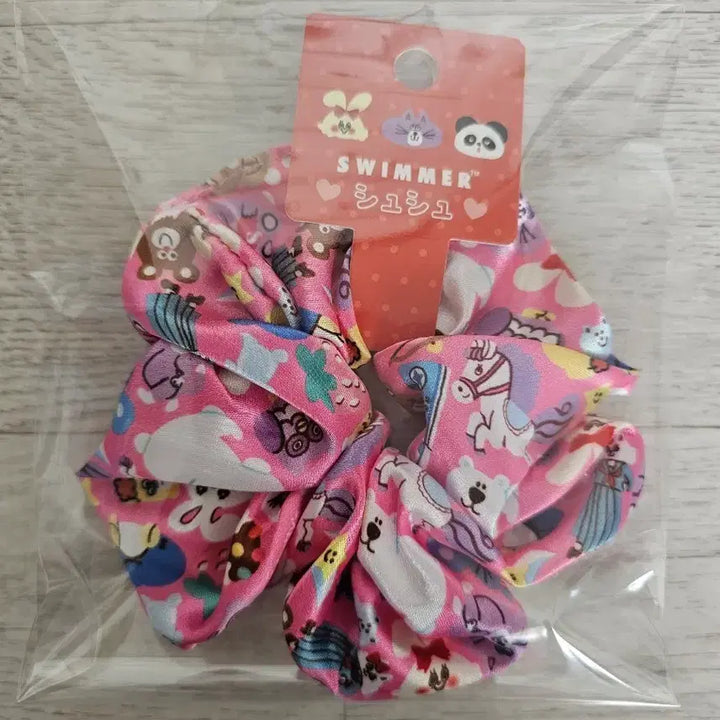[BUNJANG] Swimmer Hair Scrunchie Hair Tie / 스위머 헤어 슈슈 곱창 머리끈 정품 새제품