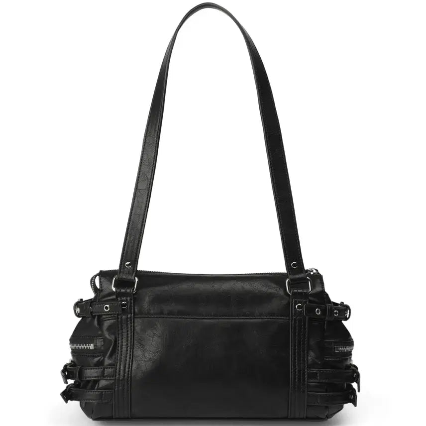 [BUNJANG] Deinet Belted Pocket Mini Shoulder Bag Black / 다이닛 deinet 벨티드 포켓 미니 숄더백 블랙