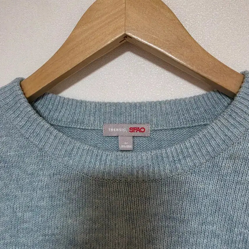 [BUNJANG] SPAO Mint Knit Sweater / 스파오 민트색 니트