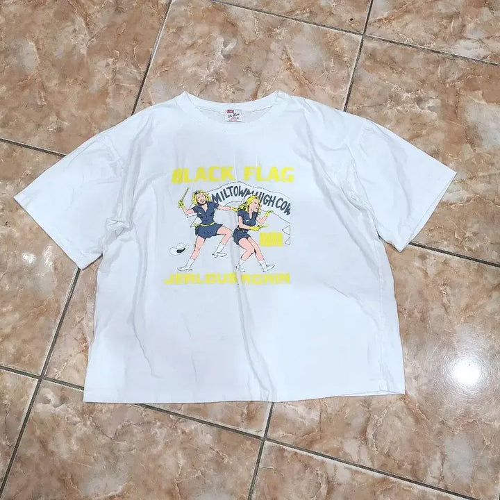 [BUNJANG] Black Flag Jealous Again T-Shirt / 블랙플래그 Jealous Again 반팔티셔츠 (NO BRAND)