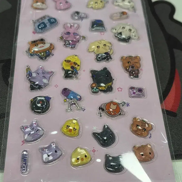 [BUNJANG] Anitiz In Color Pop-up 3D Sticker (Excluding Photocard) / 애니티즈 in 컬러 팝업 3D 스티커(포카X)