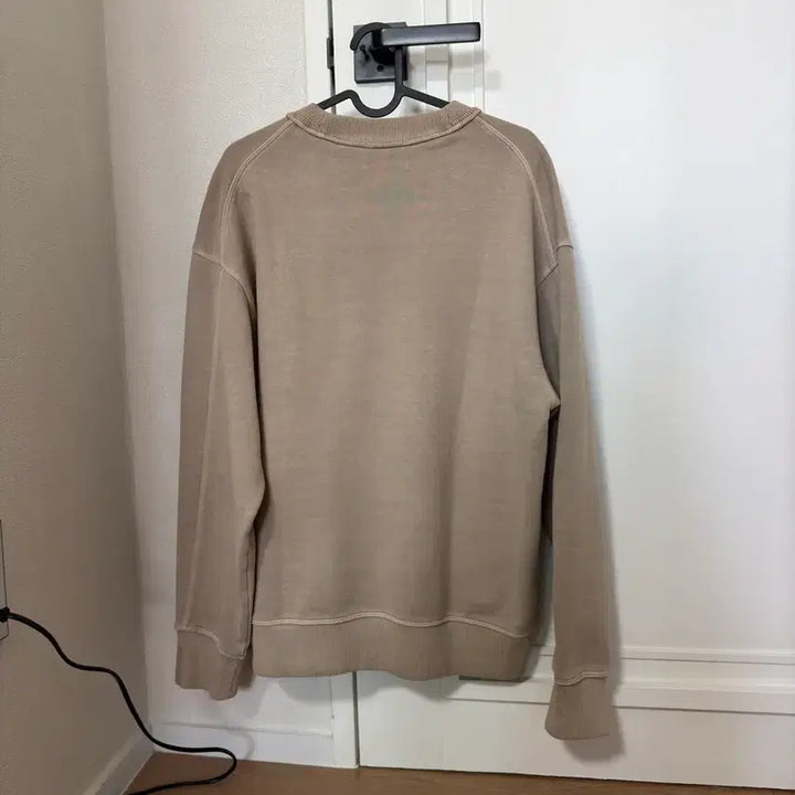 [BUNJANG] COS Relaxed Washed Cotton Sweatshirt Beige / [S] 코스(COS) 릴랙스드 워시드 코튼 스웻셔츠 맨투맨