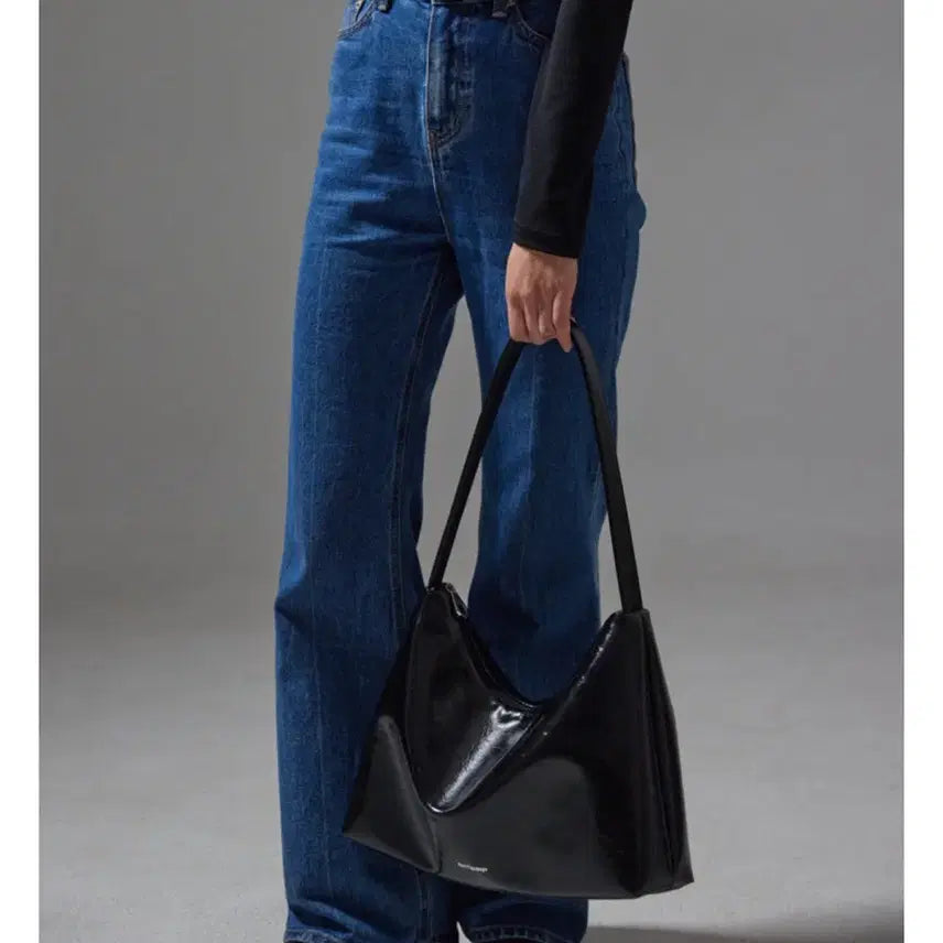 [BUNJANG] Red Flamingo Vegan Celine Bag Black M / [레드플라밍고] 비건레더숄더백 센느백 블랙m