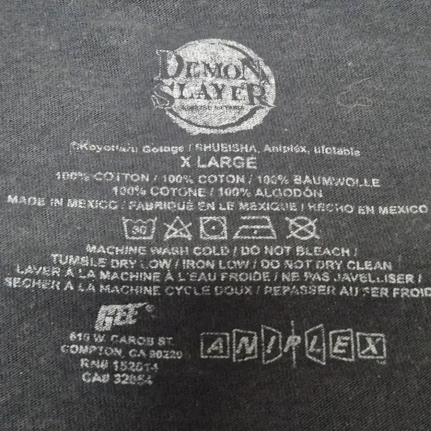 [BUNJANG] Demon Slayer Official T-Shirt XL / [XL]귀멸의 칼날 오피셜 티셔츠  -229