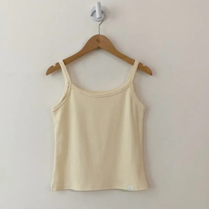 [BUNJANG] Yuri Soufflé Ribbed Sleeveless Top - Butter Color / [미개봉새상품]유리에 수플레 골지 나시