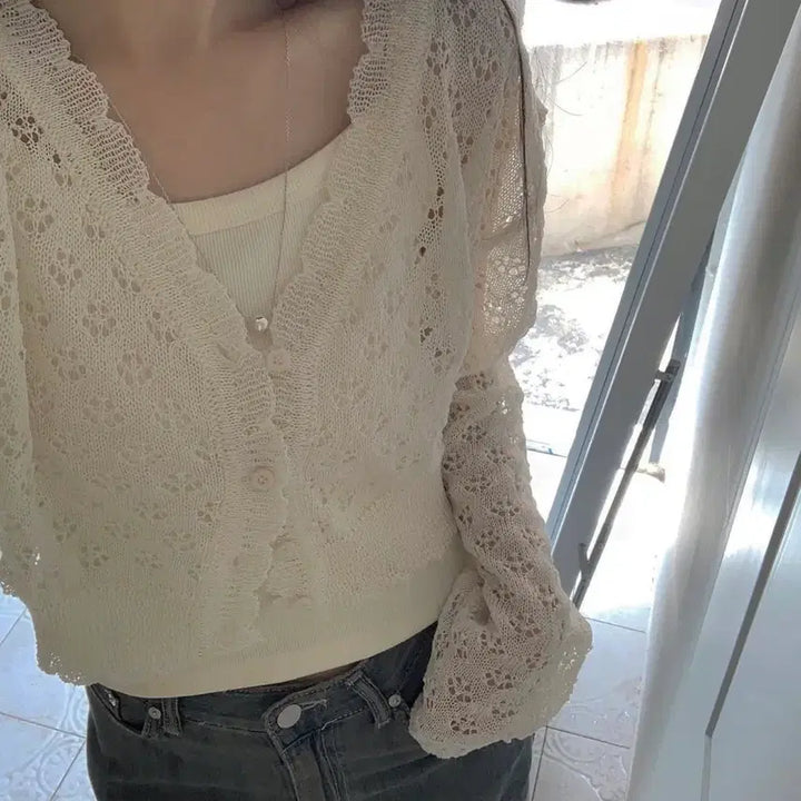 [BUNJANG] Yuri Soufflé Ribbed Sleeveless Top - Butter Color / [미개봉새상품]유리에 수플레 골지 나시