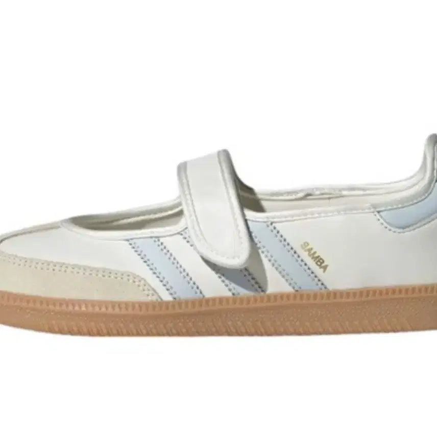 [BUNJANG] Adidas Samba Mary Jane White Blue / 아디다스 삼바 메리제인 화이트 블루