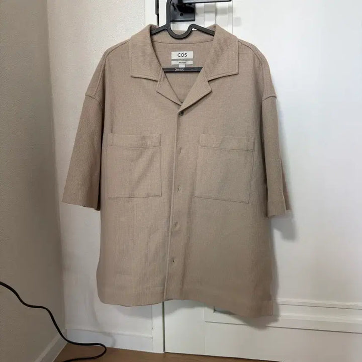 [BUNJANG] COS Relaxed Cotton Resort Shirt - Beige / [M] 코스(COS) 릴랙스드 코튼 리조트 셔츠