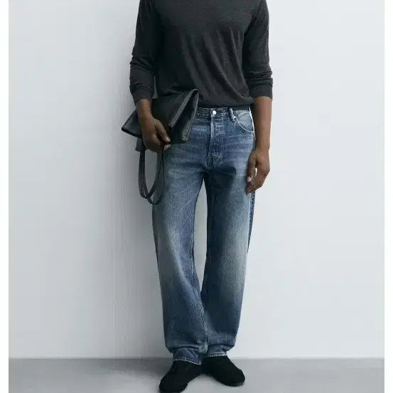 [BUNJANG] Zara Straight Fit Jeans / 자라 스트레이트핏 청바지