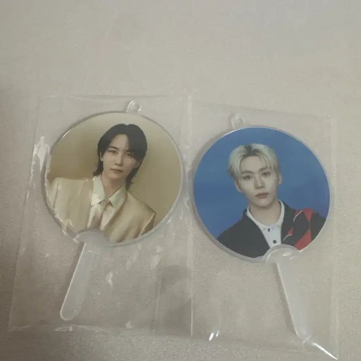 [BUNJANG] SEVENTEEN Jeonghan Seungkwan Mini Uchiwa / 세븐틴 럭드 미니우치와 정한 승관