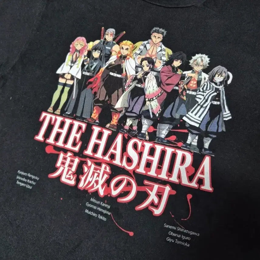 [BUNJANG] Demon Slayer Official T-Shirt / [L]귀멸의 칼날 오피셜 티셔츠  -230