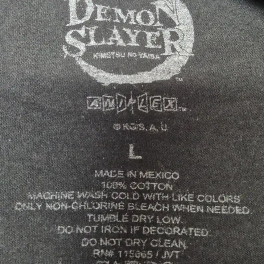 [BUNJANG] Demon Slayer Official T-Shirt / [L]귀멸의 칼날 오피셜 티셔츠  -230