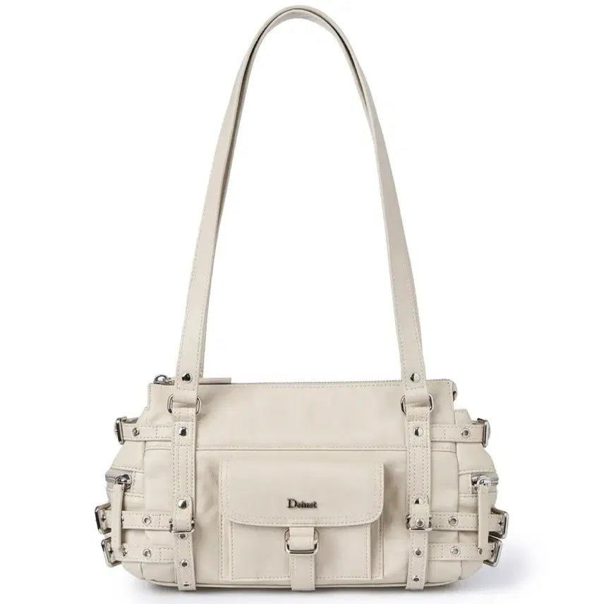 [BUNJANG] Deinet Belted Pocket Mini Shoulder Bag Beige / 다이닛 deinet 벨티드 포켓 미니 숄더백 베이지