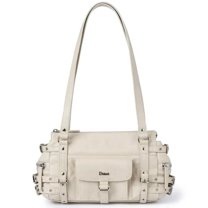 [BUNJANG] Deinet Belted Pocket Mini Shoulder Bag Beige / 다이닛 deinet 벨티드 포켓 미니 숄더백 베이지
