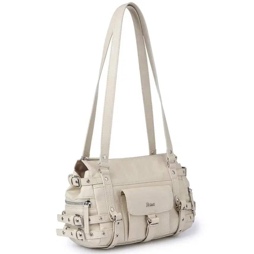 [BUNJANG] Deinet Belted Pocket Mini Shoulder Bag Beige / 다이닛 deinet 벨티드 포켓 미니 숄더백 베이지