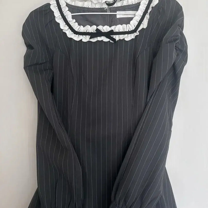 [BUNJANG] Pium Frill Cotton Dress Choker / [교판]피움pium 초커 프릴 코튼 원피스