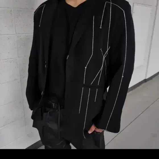 [BUNJANG] Darkwear Stitch Blazer / 무신사 다크웨어 스티치 블레이저 판매합니다