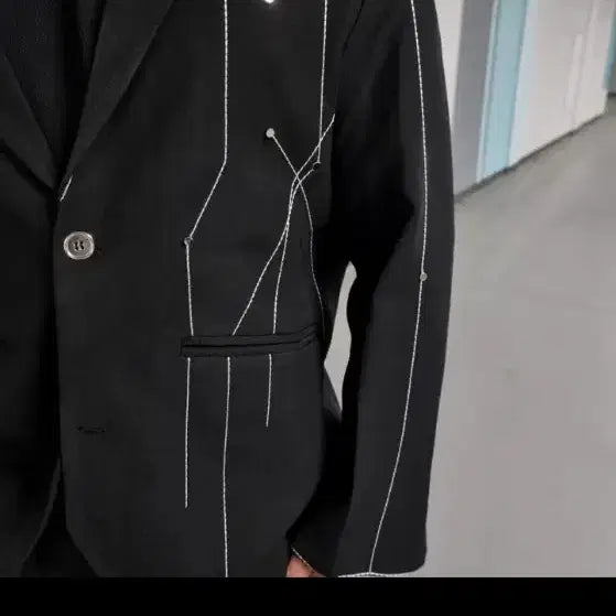 [BUNJANG] Darkwear Stitch Blazer / 무신사 다크웨어 스티치 블레이저 판매합니다