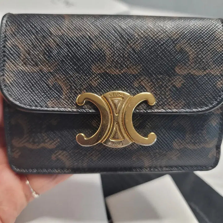 [BUNJANG] Celine Triomphe Card Holder / [정품]셀린느 트리옹프 카드지갑