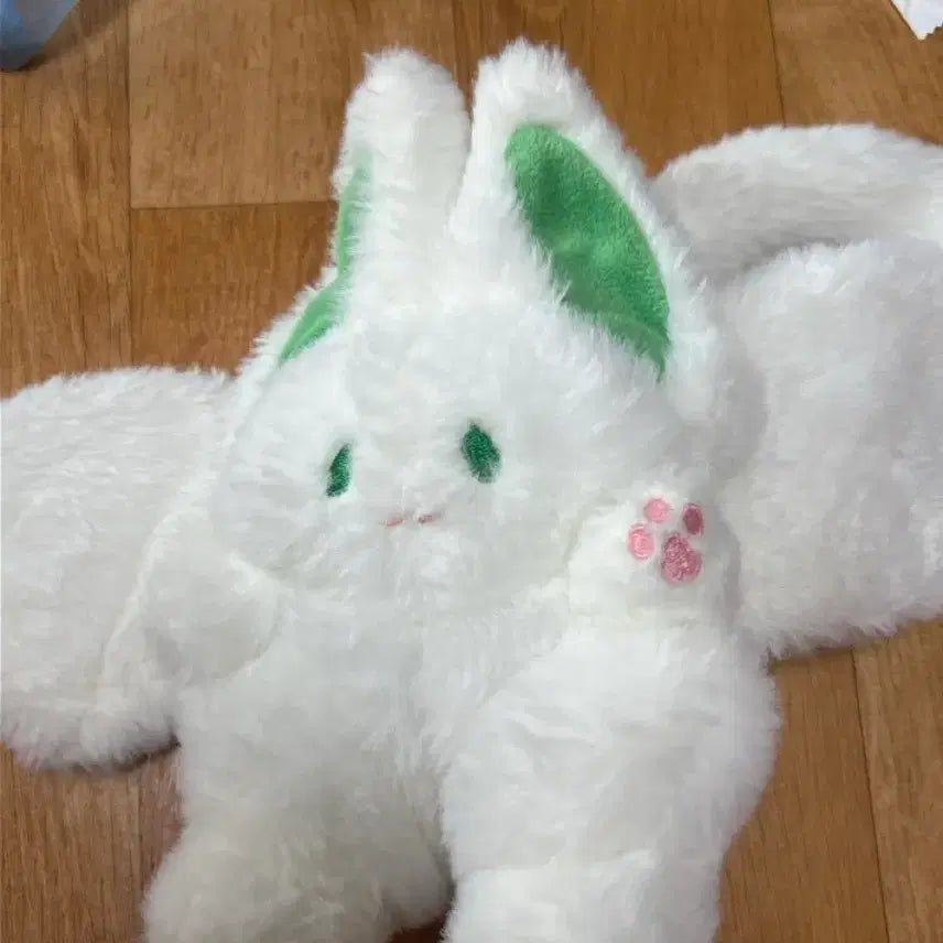 [BUNJANG] Green and White Bat Plush / 박쥐 인형